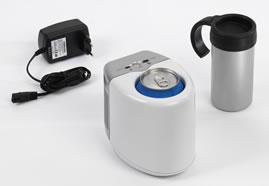 MOBICOOL(モビクール) 冷・温蔵ドリンクカンクーラー ホワイト D03AC/DC