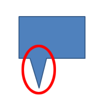 Powerpoint Word Excelで吹き出しのツノを小さくする方法 小粋空間