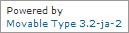 Movable Type 3.2-ja-2 へアップグレード