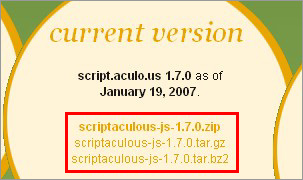 script.aculo.us のページ