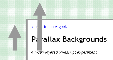 Parallax Backgrounds