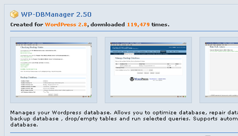 WP-DBManager