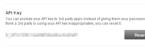 bit.ly API Key