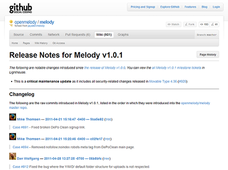 Melody 1.0.1