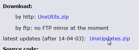 UnxUpdates