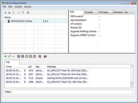 Dalvik Debug Monitor