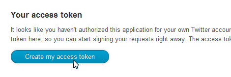 Access token