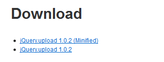 jQuery.upload