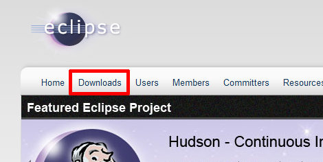 Eclipseのサイト