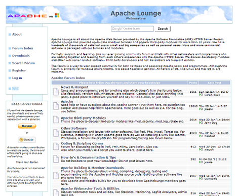 Apache Lounge