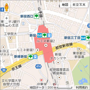 Google Maps API v3を使った地図