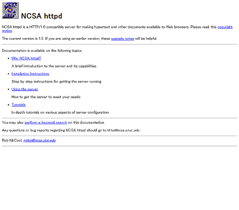 NCSA httpd