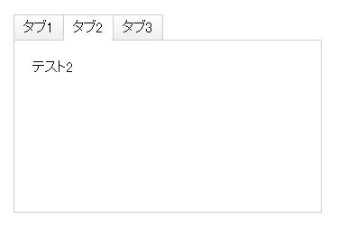 CSSでタブ切り替え