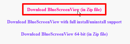 BlueScreenView