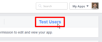Test Users