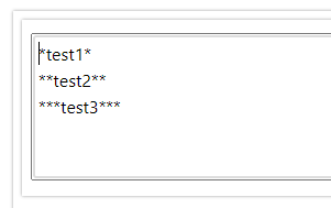 Markdown記法で入力