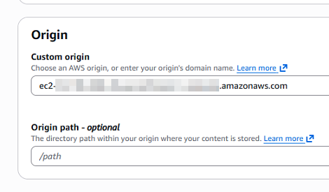 ディストリビューション設定